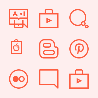 Social Network icons pack