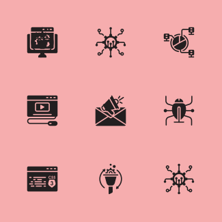 Technology icons pack