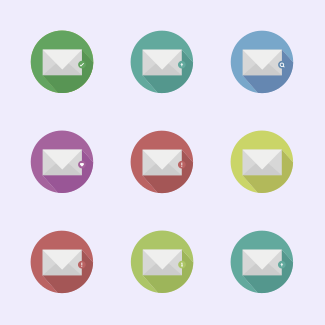 E-mail icons pack