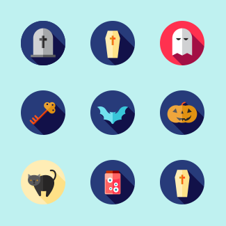 Halloween icons pack