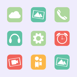 Clean and Simple icons pack