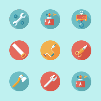 Tools icons pack