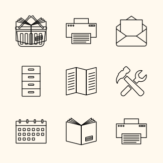 Office Time icons pack