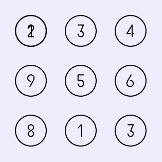 Integers icons pack