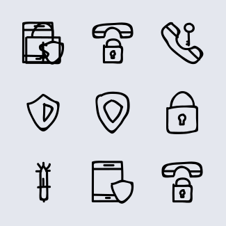 Security Hand Drawn vol 3 icons pack
