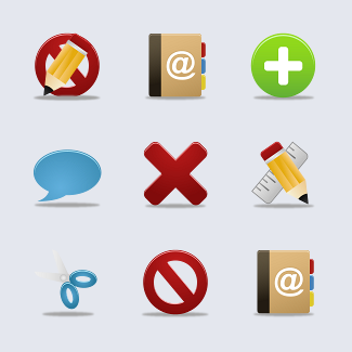Pretty Office icons pack