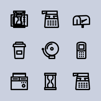 Vintage (Line) icons pack