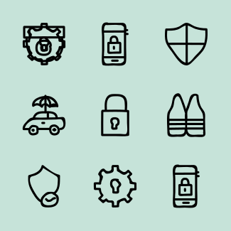 Security Hand Drawn vol 2 icons pack