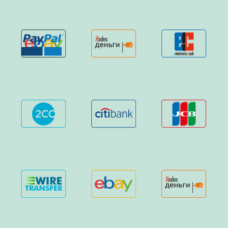 Simple Payment Methods icons pack