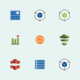 Amazon AWS Stencils icons pack
