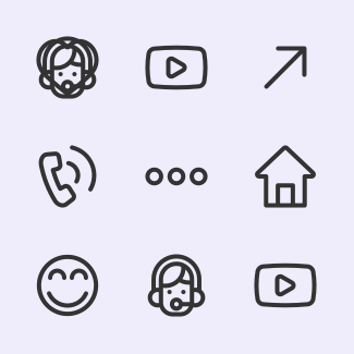 UI Basic Outline icons pack