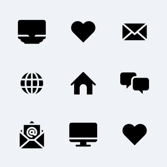 Resume Solid - Essential icons pack