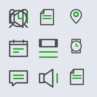 Basic UI Elements icons pack