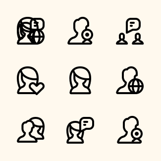 Users icons pack