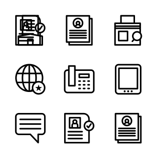 Business And Finance icons pack