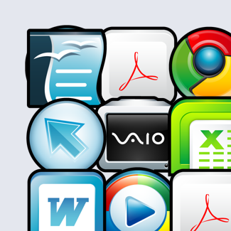 Sleek XP: Software icons pack