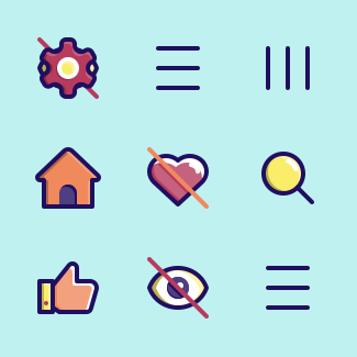 Basic UI - Jumpicon (Filled Line) icons pack