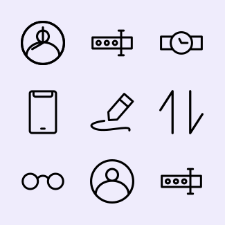 Basic UI icons pack