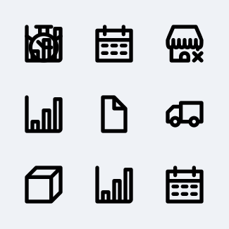 Business and Management (Line) icons pack