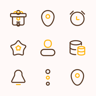 Yellow Tools icons pack