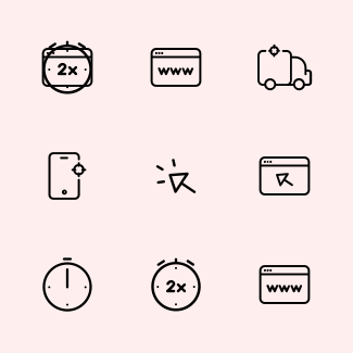 Productivity icons pack