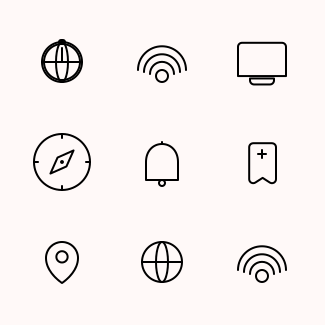 Minimalist UI icons pack