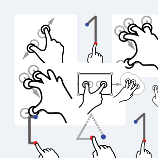 Open Source Gesture Library icons pack