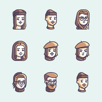 Autumn Avatars icons pack