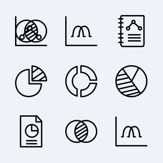 Statistic Collection icons pack