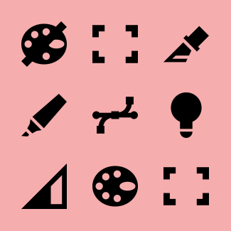 Design Utilities Solid icons pack