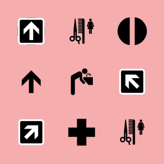 DOT pictograms icons pack