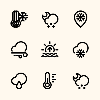 Weather icons pack