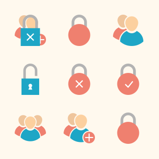 User icon collection icons pack