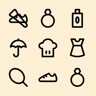 Fashion Icon Collection icons pack