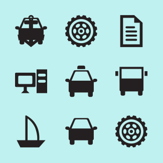 Pinpoint - Businesses icons pack