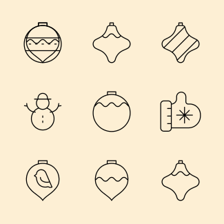 Tree Toys Lineicons (FREE) icons pack