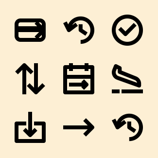 Airline Icon Collection icons pack