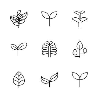 Sprout icons pack