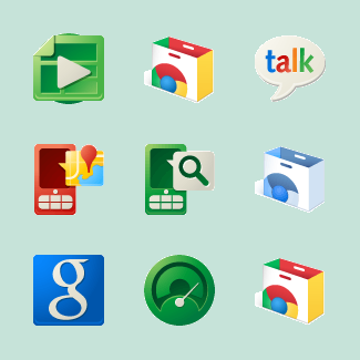 New Google Product Icons icons pack