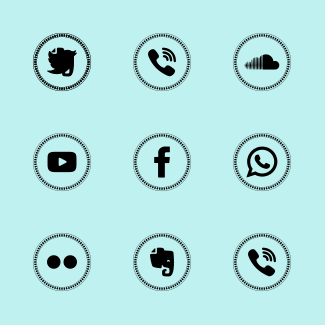 Social Media icons pack
