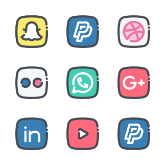 Social media icons pack