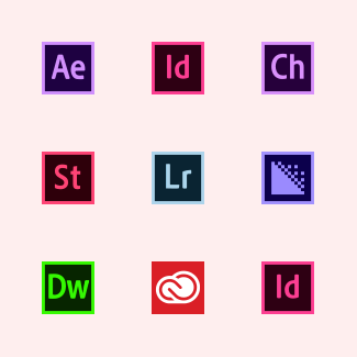 Adobe apps icons pack