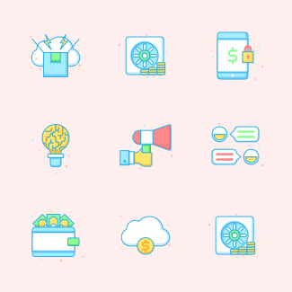Business and Economy icons pack