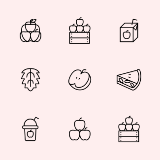 Apple icons pack