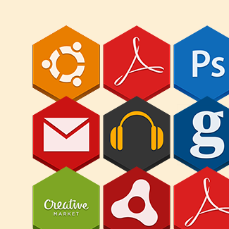 Hex ICO icons pack