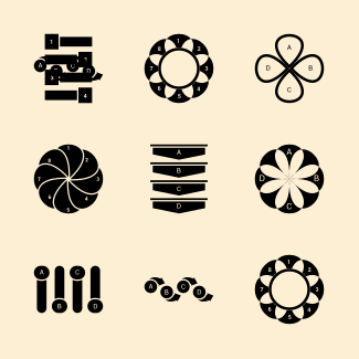 Infographic Bar & Pie chart Vol 3 icons pack