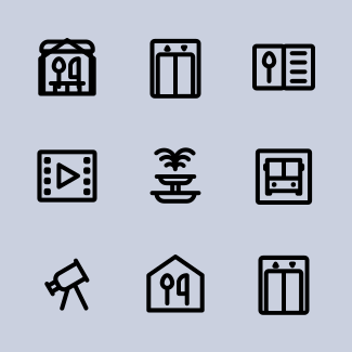 City icons pack