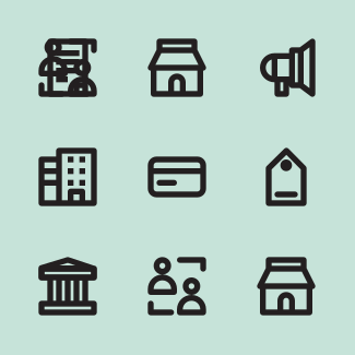 Business Management (Line) icons pack