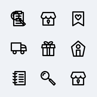 Marketplace Stuff icons pack