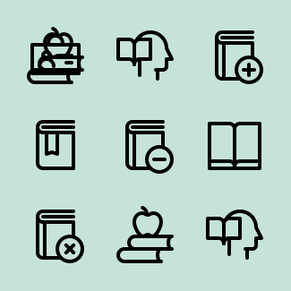 Education and Learning icons pack